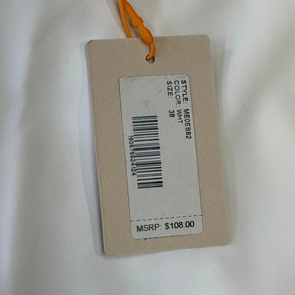 Peter Millar Performance Salem Shorts Mens 38 White Golf Crown Sport $108 NWT - Picture 3 of 10